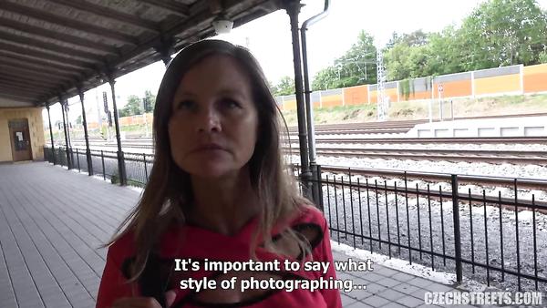 Pick-Up POV Porn At Czech Train Station